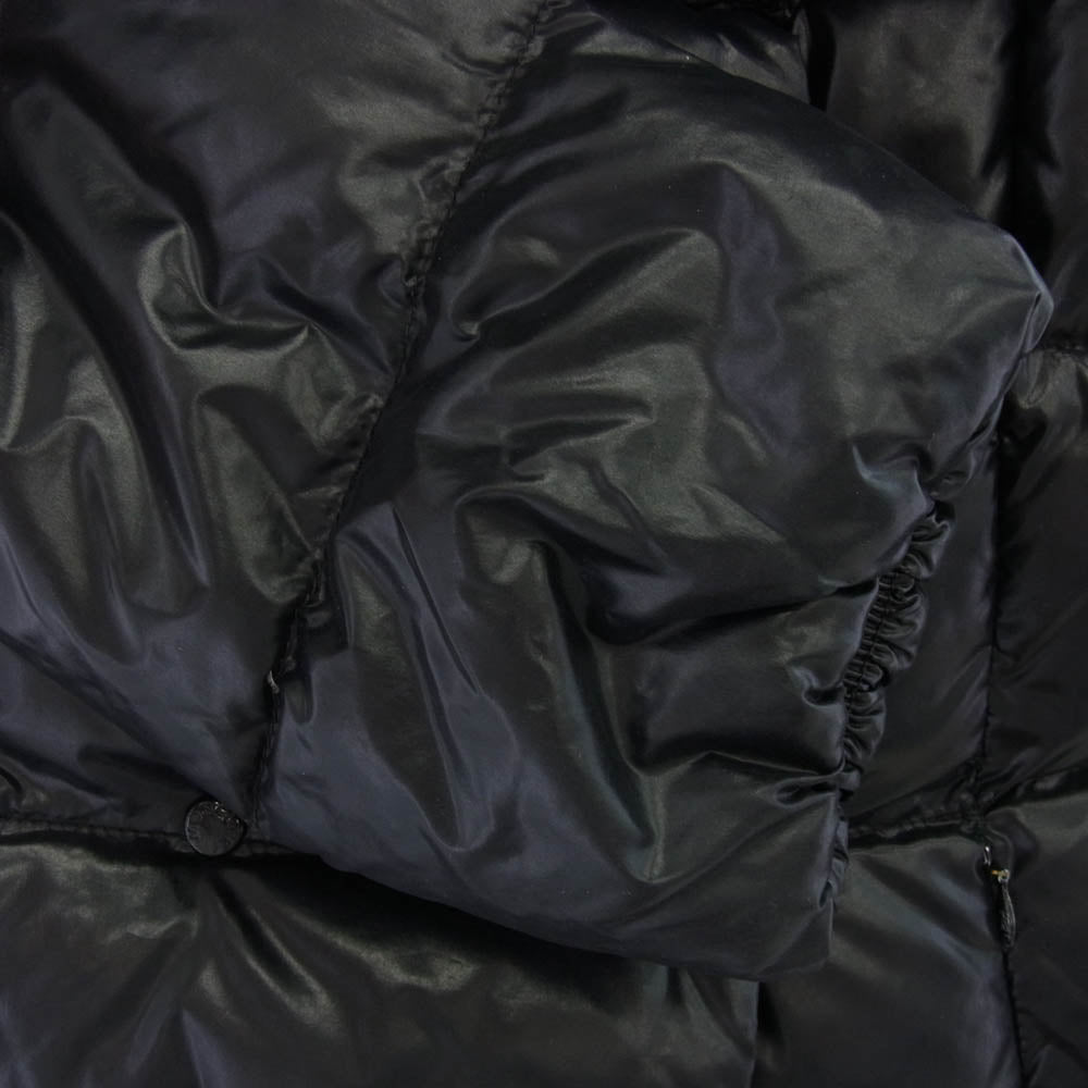 MONCLER モンクレール 020934690450 68950 モンクレールジャパンタグ DEGAS GIUBBOTTO ドガ スタンドカラー ダブルスナップボタン ダウンジャケット ブラック系 00【中古】
