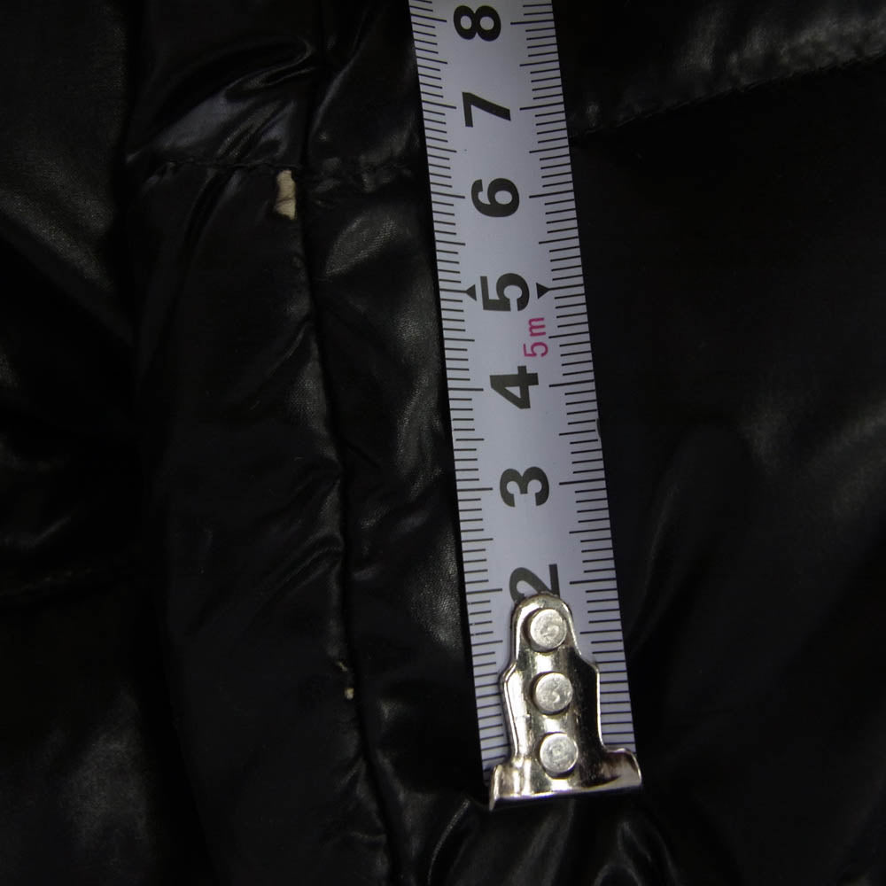 MONCLER モンクレール 020934690450 68950 モンクレールジャパンタグ DEGAS GIUBBOTTO ドガ スタンドカラー ダブルスナップボタン ダウンジャケット ブラック系 00【中古】