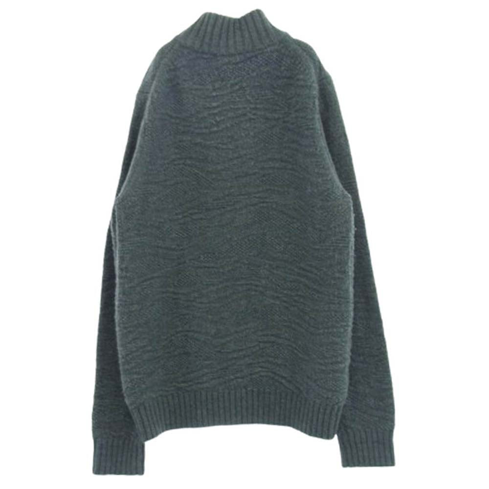 ジョセフオム ミドルネック ウール混 カーディガン グレー系 46【中古】