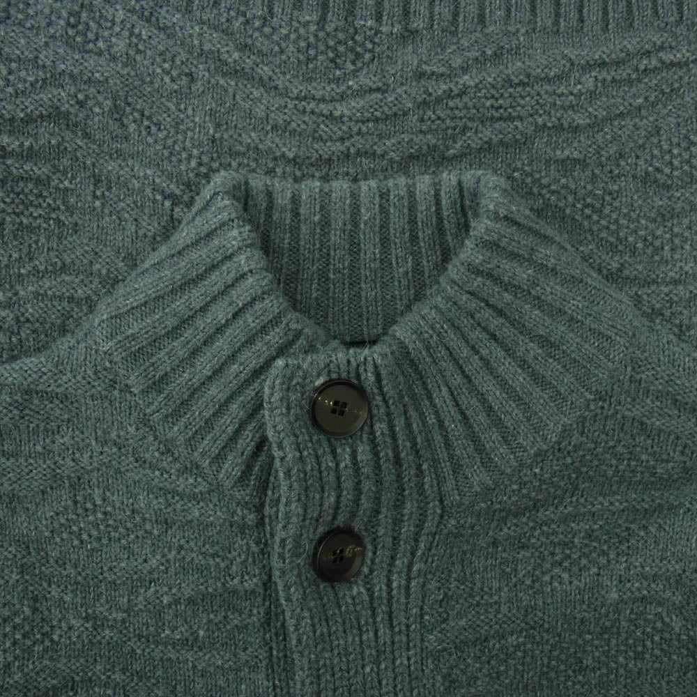 ジョセフオム ミドルネック ウール混 カーディガン グレー系 46【中古】