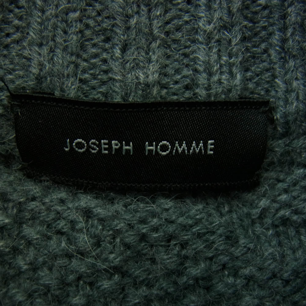 ジョセフオム ミドルネック ウール混 カーディガン グレー系 46【中古】