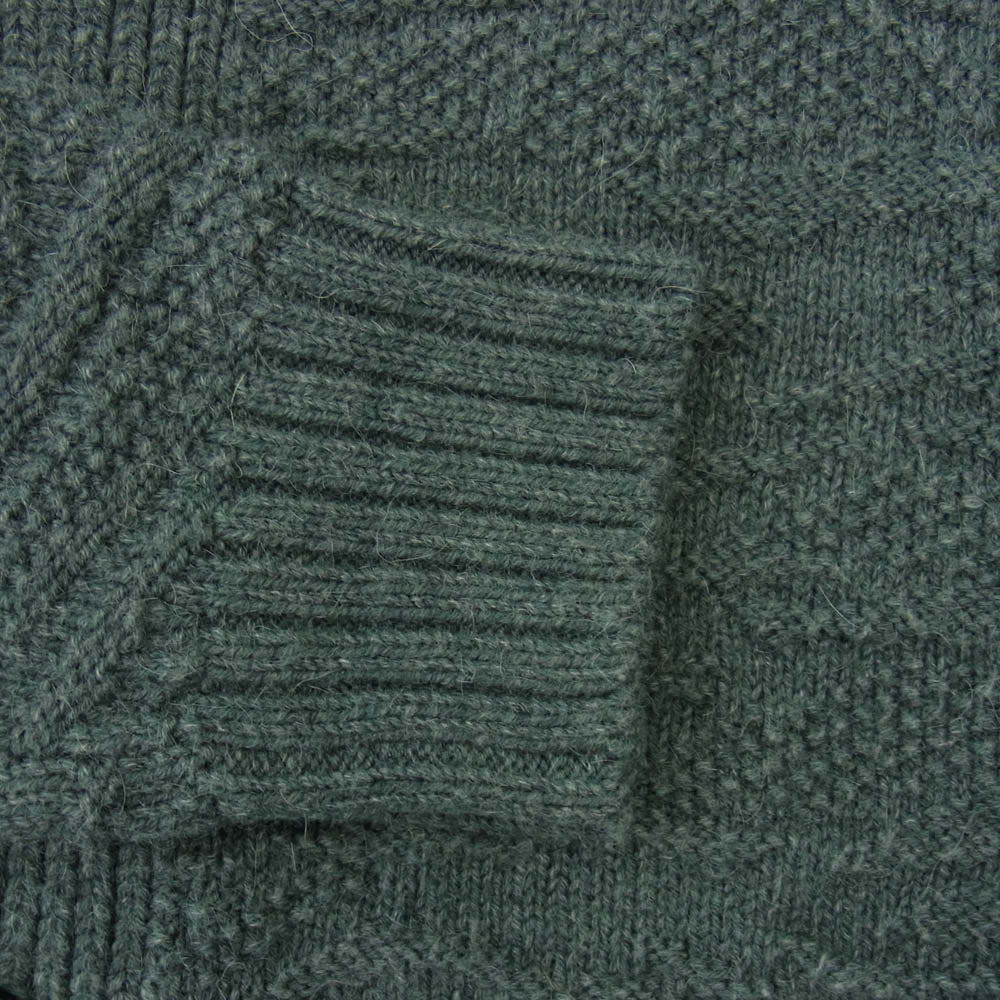 ジョセフオム ミドルネック ウール混 カーディガン グレー系 46【中古】