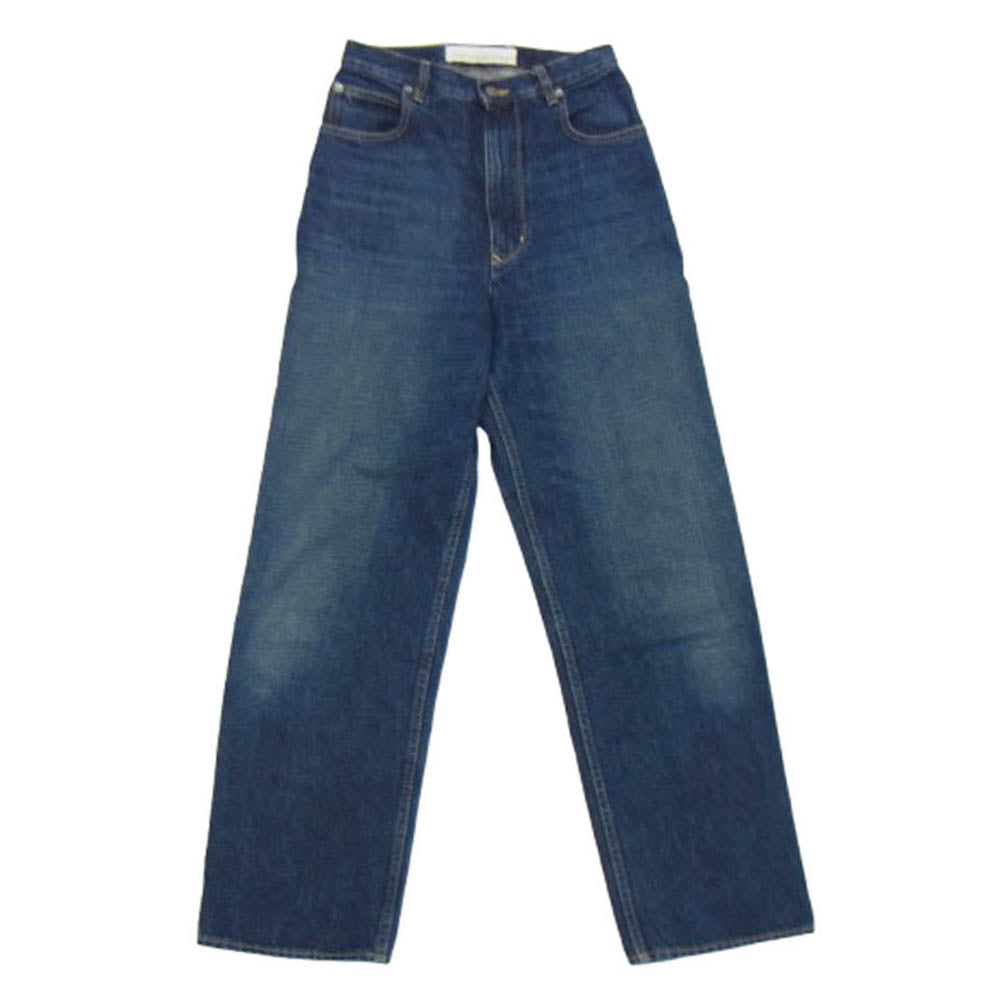 GOLDEN GOOSE ゴールデングース G30WP107 ストレート デニム パンツ インディゴブルー系 24【中古】