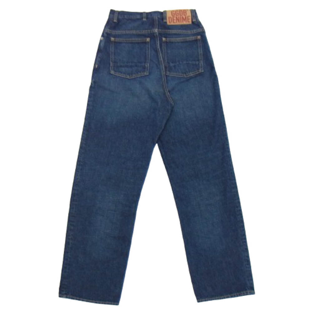 GOLDEN GOOSE ゴールデングース G30WP107 ストレート デニム パンツ インディゴブルー系 24【中古】