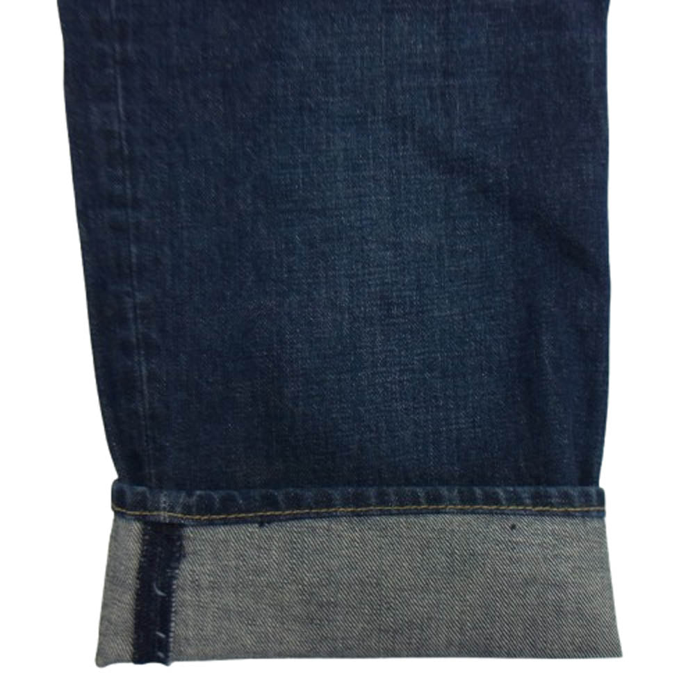 GOLDEN GOOSE ゴールデングース G30WP107 ストレート デニム パンツ インディゴブルー系 24【中古】
