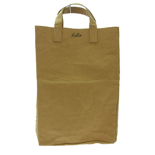 MADISON BLUE マディソンブルー ペーパー トート バッグ ブラウン系【美品】【中古】