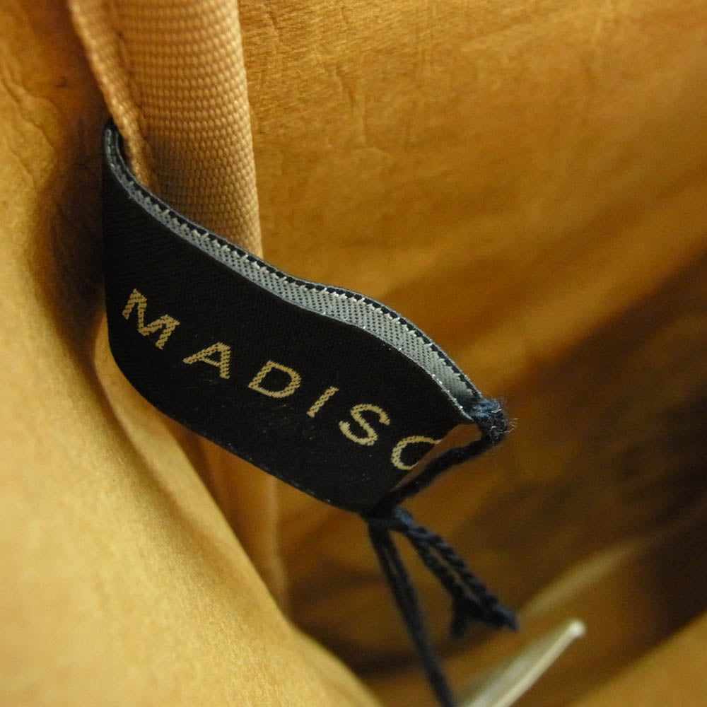 MADISON BLUE マディソンブルー ペーパー トート バッグ ブラウン系【美品】【中古】