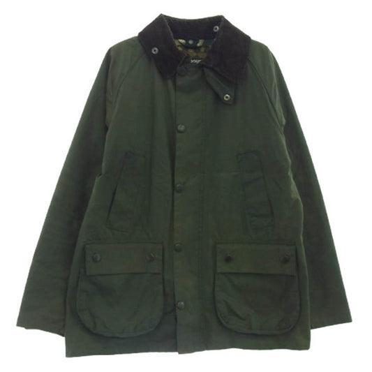 Barbour バブアー 1202135 SL BEDALE ビデイル オイルド ジャケット カーキ系 L【中古】