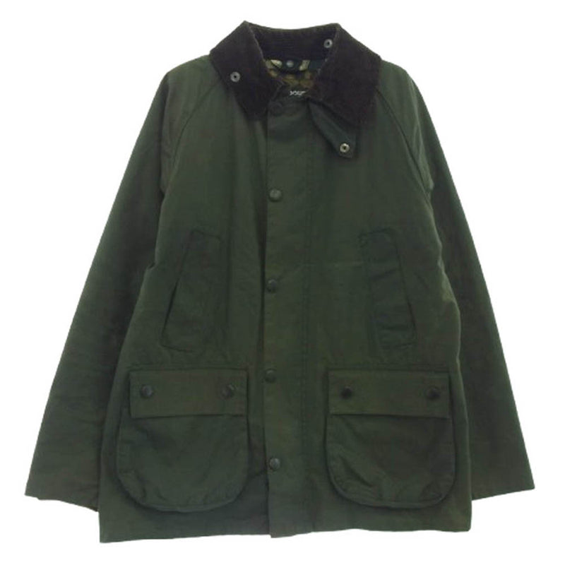 Barbour バブアー 1202135 SL BEDALE ビデイル オイルド ジャケット カーキ系 L【中古】