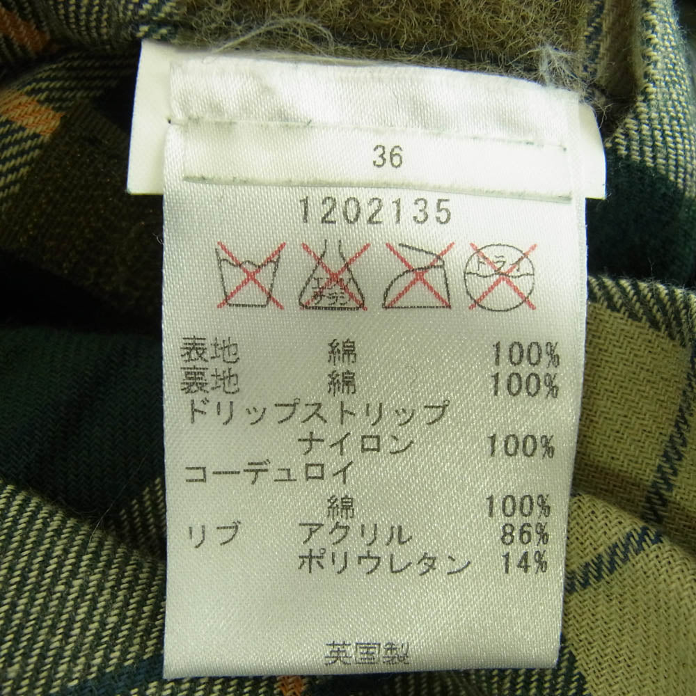 Barbour バブアー 1202135 SL BEDALE ビデイル オイルド ジャケット カーキ系 L【中古】