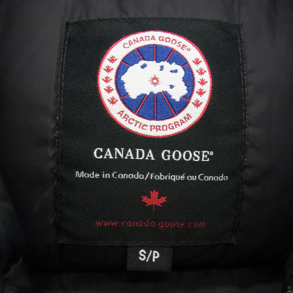 CANADA GOOSE カナダグース 4131JM WINDSOR VEST ウィンザー ダウン ベスト カーキ系 S【中古】