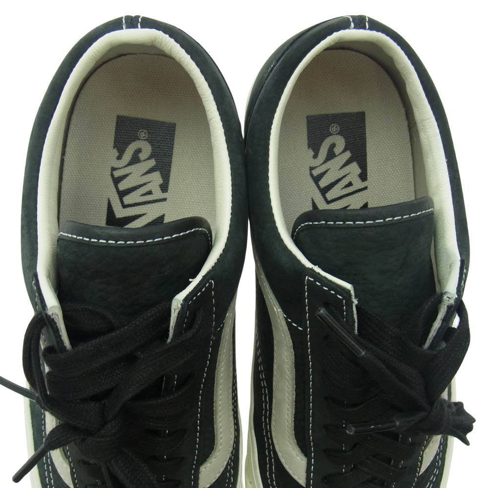 VANS バンズ VN000D57BLK PREMIUM OLD SKOOL 36 LE MARAIS BLACK オールドスクール スニーカー ブラック系 25.5cm【中古】