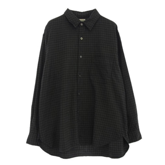 スティーブンアラン チェック柄 ネルシャツ グレー系 M【中古】