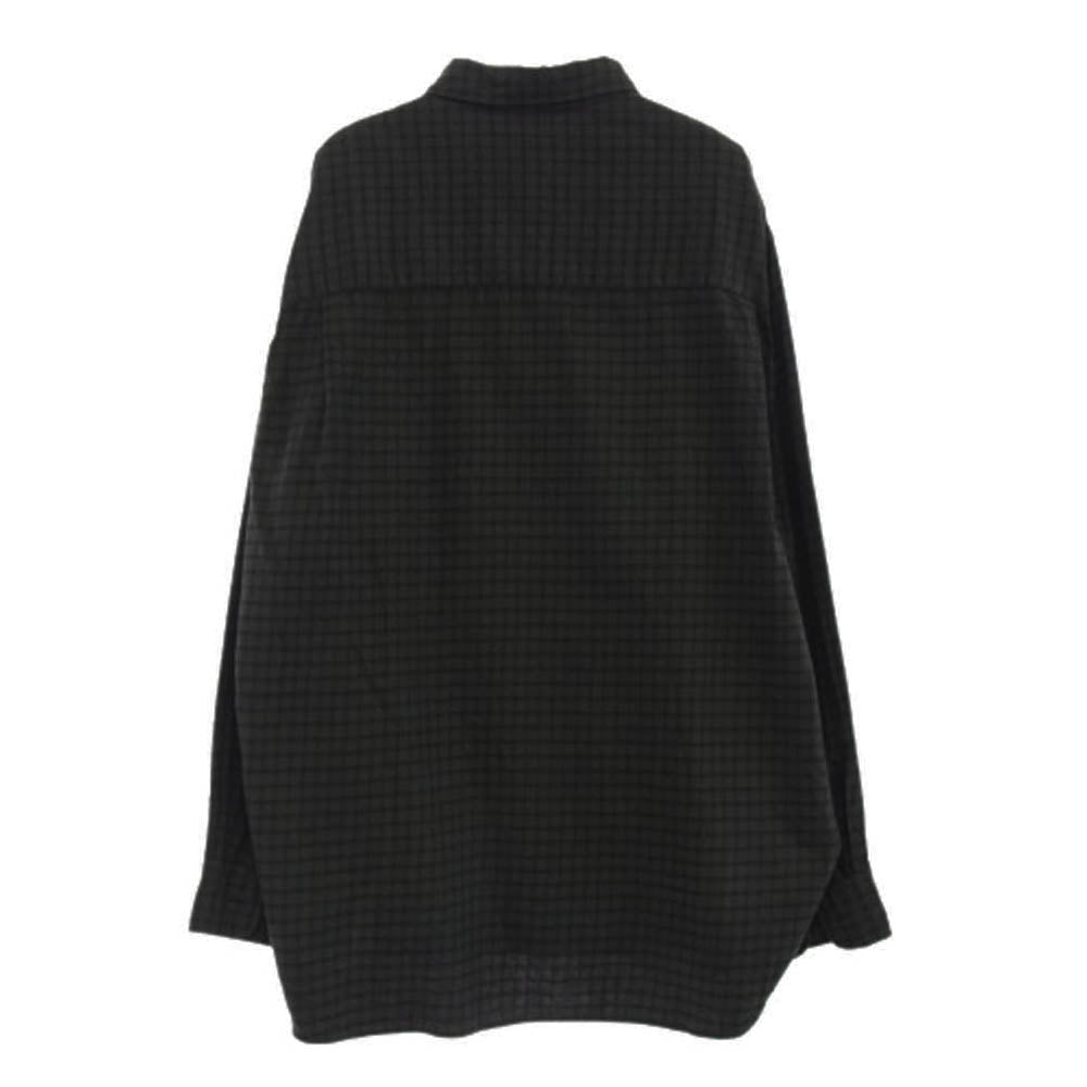 スティーブンアラン チェック柄 ネルシャツ グレー系 M【中古】