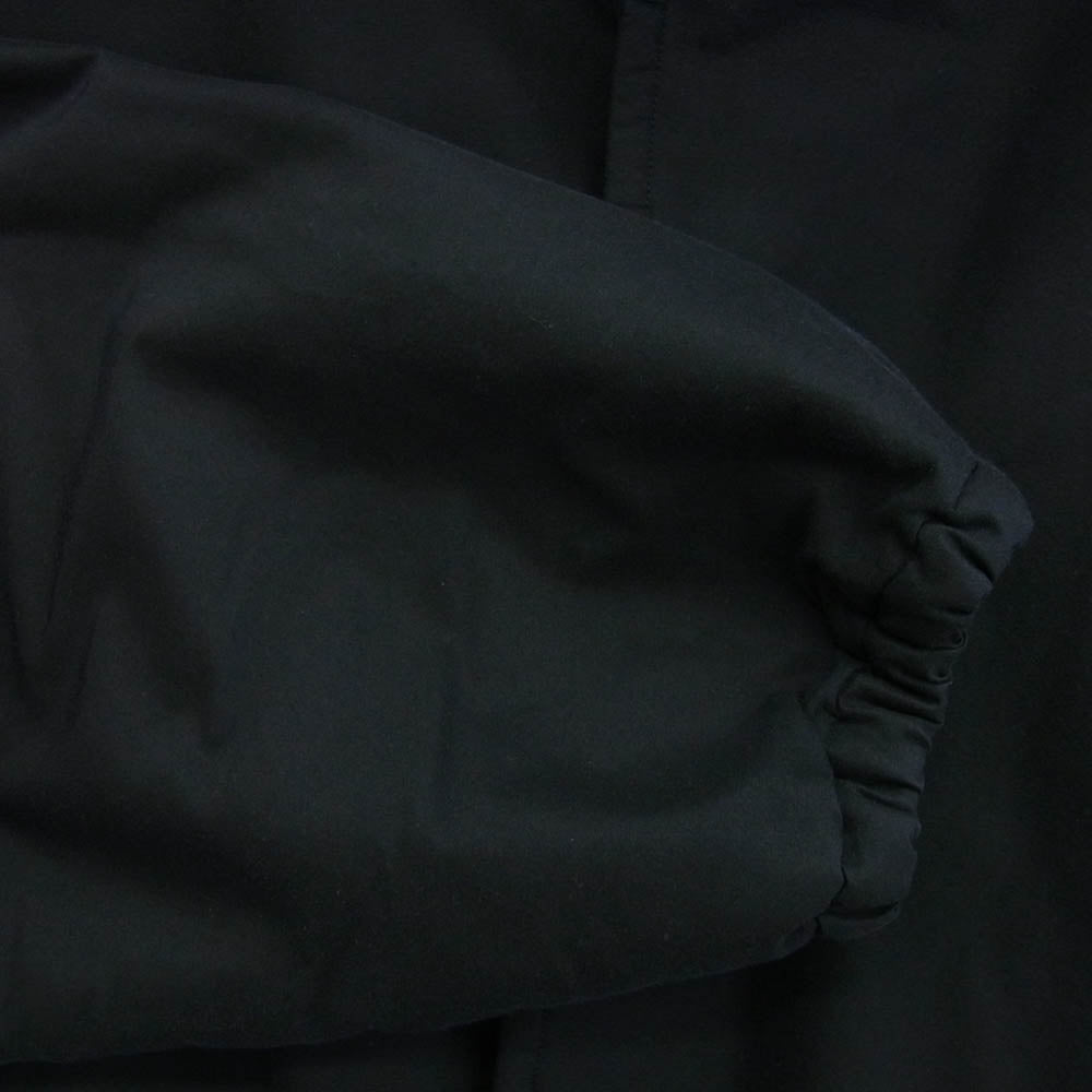 COMOLI コモリ 20AW S03-04003 裏フリース コットンシルクフーデッドコート ネイビー系 2【中古】