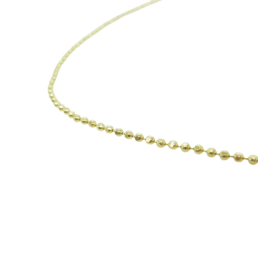 Justin Davis ジャスティンデイビス GNJ1302 K18YG MILKY WAY ミルキーウェイ チェーン ネックレス 40cm ゴールド系【中古】