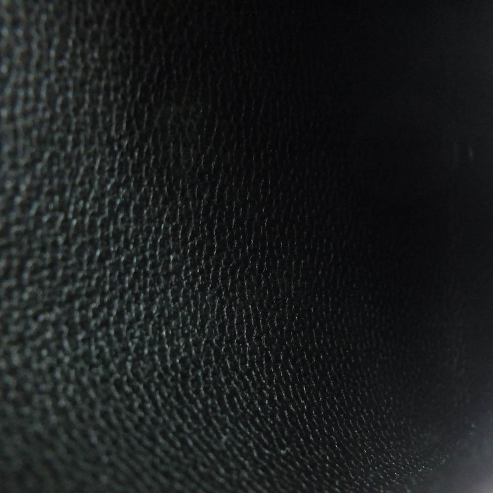 COCOMEISTER ココマイスター LEHANGE ルアンジュ box レザー ボックス型 コインケース 小銭入れ ブラック系【美品】【中古】