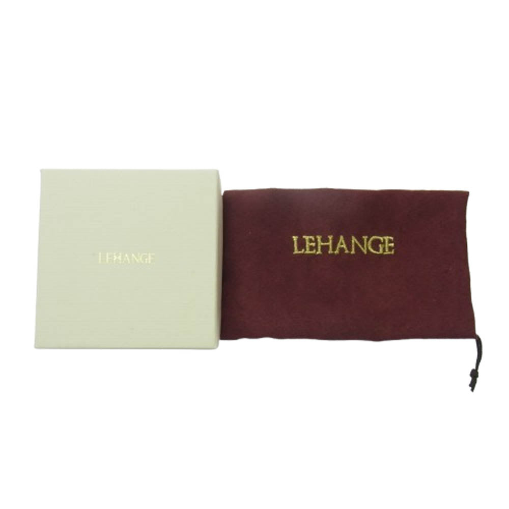 COCOMEISTER ココマイスター LEHANGE ルアンジュ box レザー ボックス型 コインケース 小銭入れ ブラック系【美品】【中古】