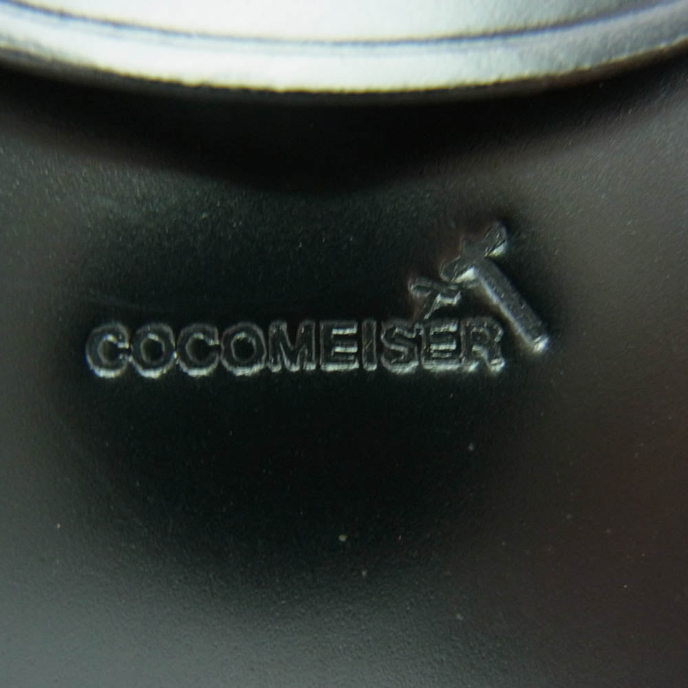 COCOMEISTER ココマイスター コードバン 馬蹄型 コインケース 小銭入れ ブラック系【中古】