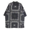 THE NORTH FACE ノースフェイス 23SS NR22330 S/S Aloha Vent Shirt ショートスリーブ アロハ ベント バンダナプリント 半袖 シャツ ブラック系 L【中古】