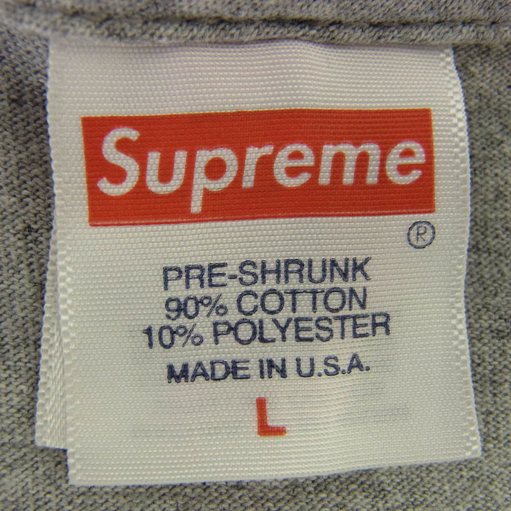 Supreme シュプリーム 24SS Futura Box Logo Tee フーチュラ ボックスロゴ 半袖 Tシャツ l グレー系 L【中古】