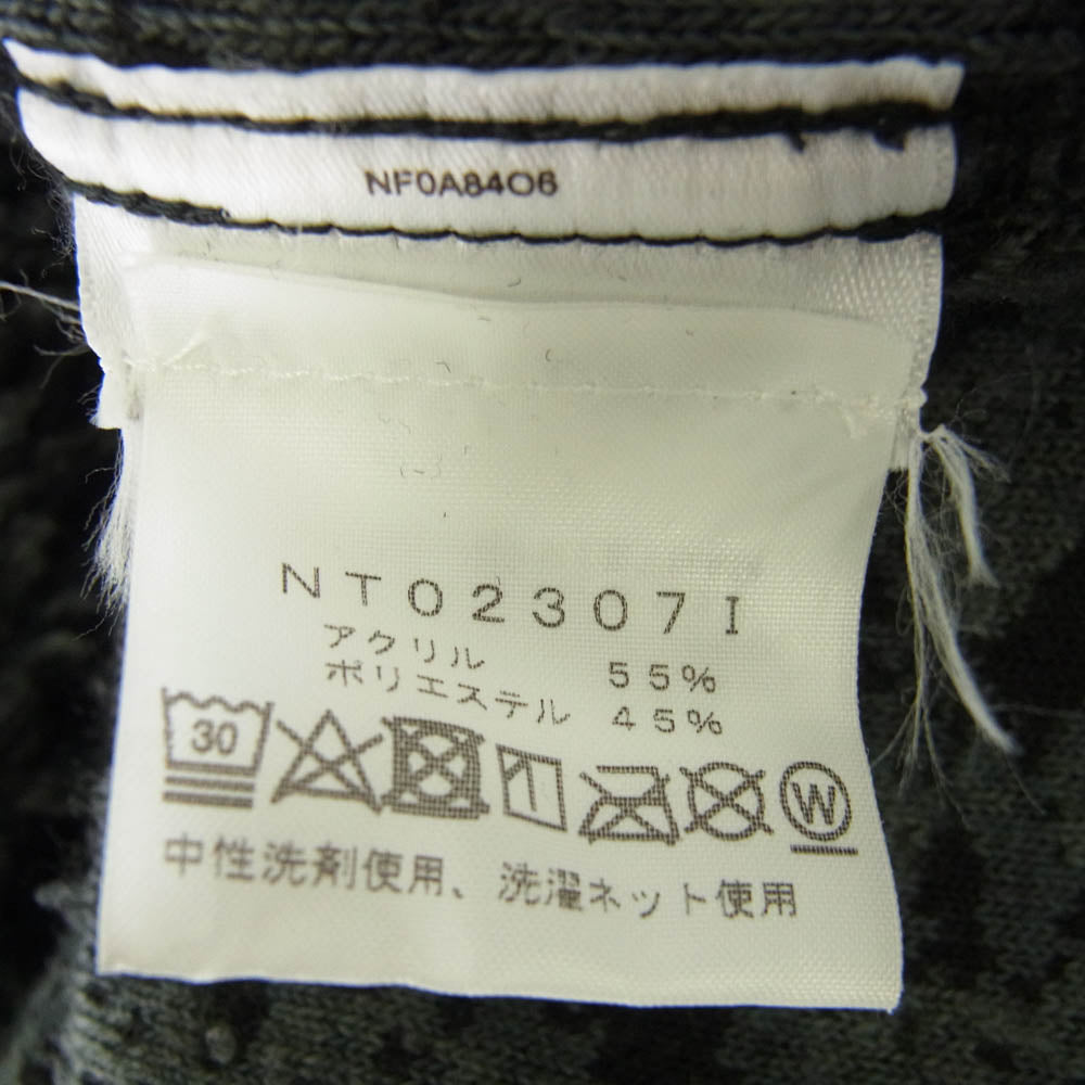 Supreme シュプリーム 23ss NT02307I x THE NORTH FACE High Pile Fleece Pullover ザノースフェイス ハイパイル フリース プルオーバー L ブラック系 グレー系 L【中古】