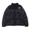 THE NORTH FACE ノースフェイス ND92336 Novelty Nuptse DOWN JACKET ノベルティー ヌプシ総柄プリント ダウンジャケット ブラック系 L【中古】