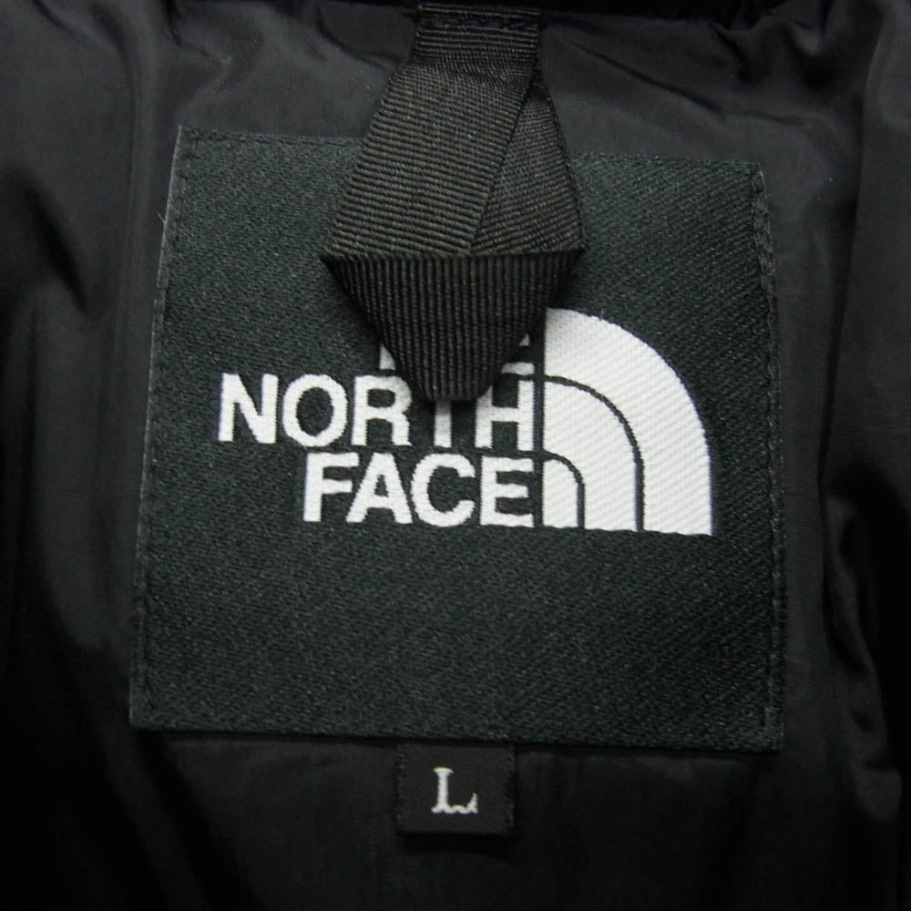 THE NORTH FACE ノースフェイス ND92336 Novelty Nuptse DOWN JACKET ノベルティー ヌプシ総柄プリント ダウンジャケット ブラック系 L【中古】