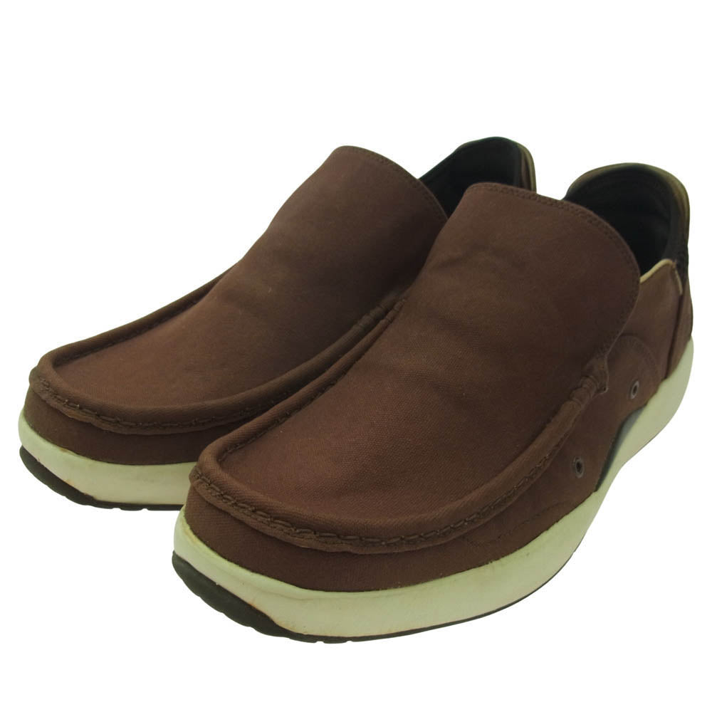 VISVIM ビズビム × G1950 twonbly トゥンブリー ローファー シューズ スニーカー キーホルダー 付 ブラウン系 US 11【中古】