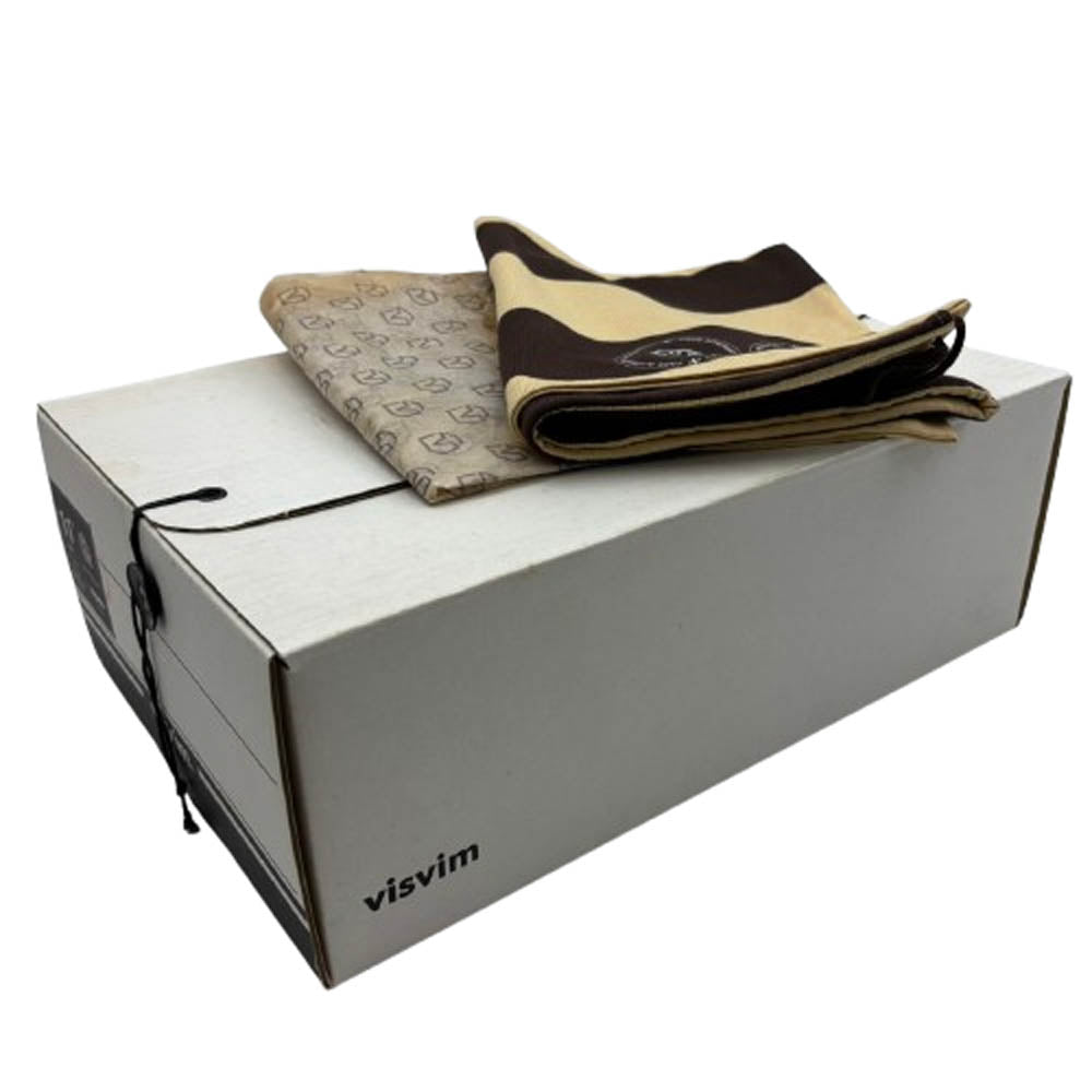 VISVIM ビズビム × G1950 twonbly トゥンブリー ローファー シューズ スニーカー キーホルダー 付 ブラウン系 US 11【中古】