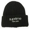 Supreme シュプリーム 23AW Classic Logo Chunky Ribbed Beanie クラシックロゴ ビーニー ニットキャップ ブラック系【新古品】【未使用】【中古】