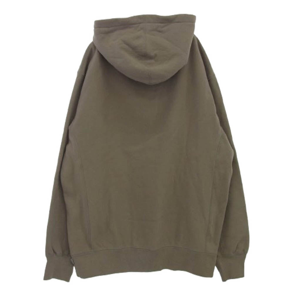 Supreme シュプリーム 22AW Small Box Hooded Sweatshirt スモール ロゴ ボックスロゴ スウェット パーカー ライトブラウン系 L【新古品】【未使用】【中古】