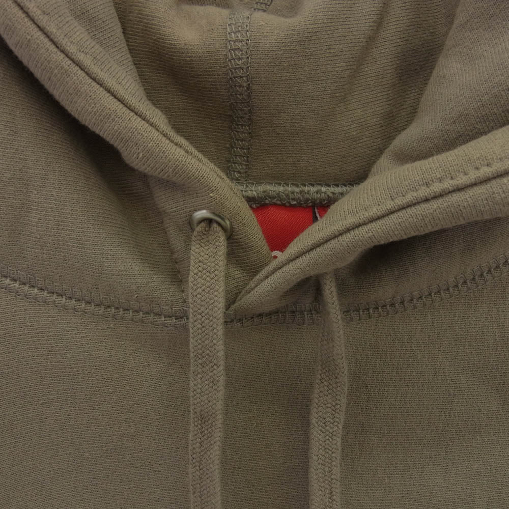 Supreme シュプリーム 22AW Small Box Hooded Sweatshirt スモール ロゴ ボックスロゴ スウェット パーカー ライトブラウン系 L【新古品】【未使用】【中古】