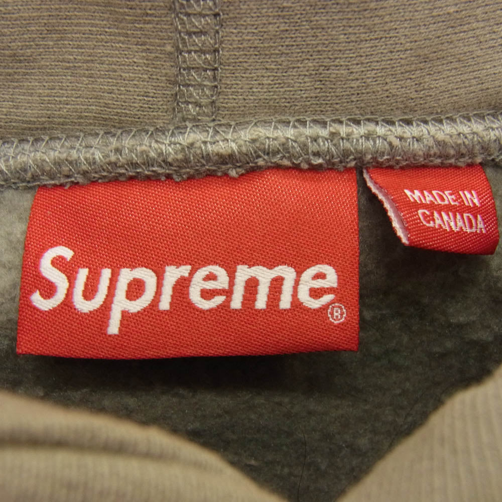 Supreme シュプリーム 22AW Small Box Hooded Sweatshirt スモール ロゴ ボックスロゴ スウェット パーカー ライトブラウン系 L【新古品】【未使用】【中古】