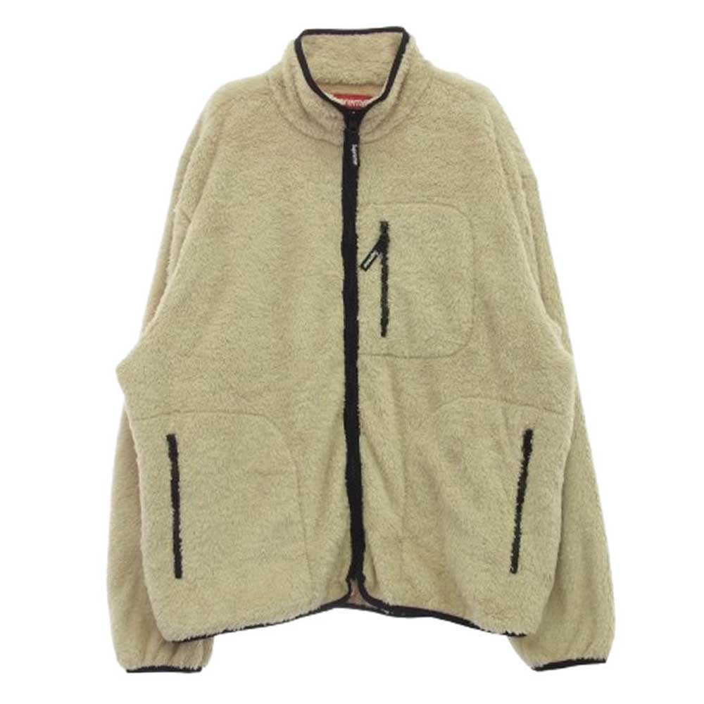 Supreme シュプリーム 24AW Kate Moss Fleece Jacket ケイト モス フリース ジップアップ ジャケット ベージュ系 L【新古品】【未使用】【中古】