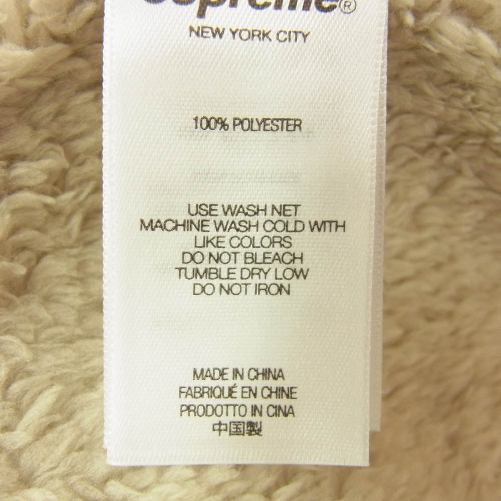 Supreme シュプリーム 24AW Kate Moss Fleece Jacket ケイト モス フリース ジップアップ ジャケット ベージュ系 L【新古品】【未使用】【中古】