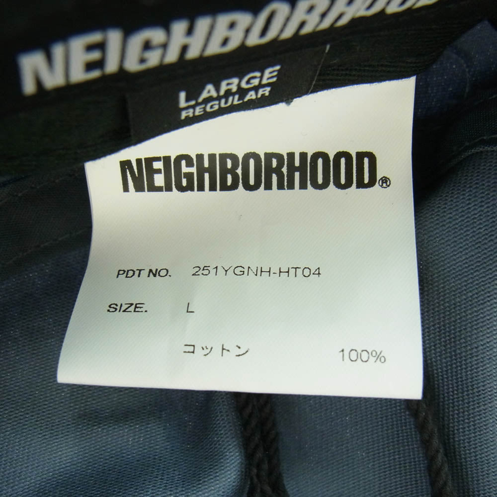 NEIGHBORHOOD ネイバーフッド 251YGNH-HT04 BUCKET HAT ハット ブルーグレー ブルーグレー系 L【極上美品】【中古】