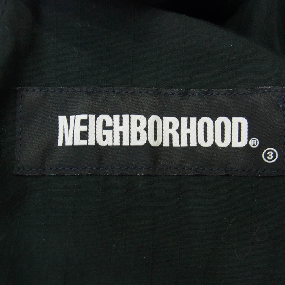 NEIGHBORHOOD ネイバーフッド 22SS 221YNH-PTM01 WIDE CARGO/CN-PT BDU イージー ワイド カーゴ パンツ ブラック系 M【中古】