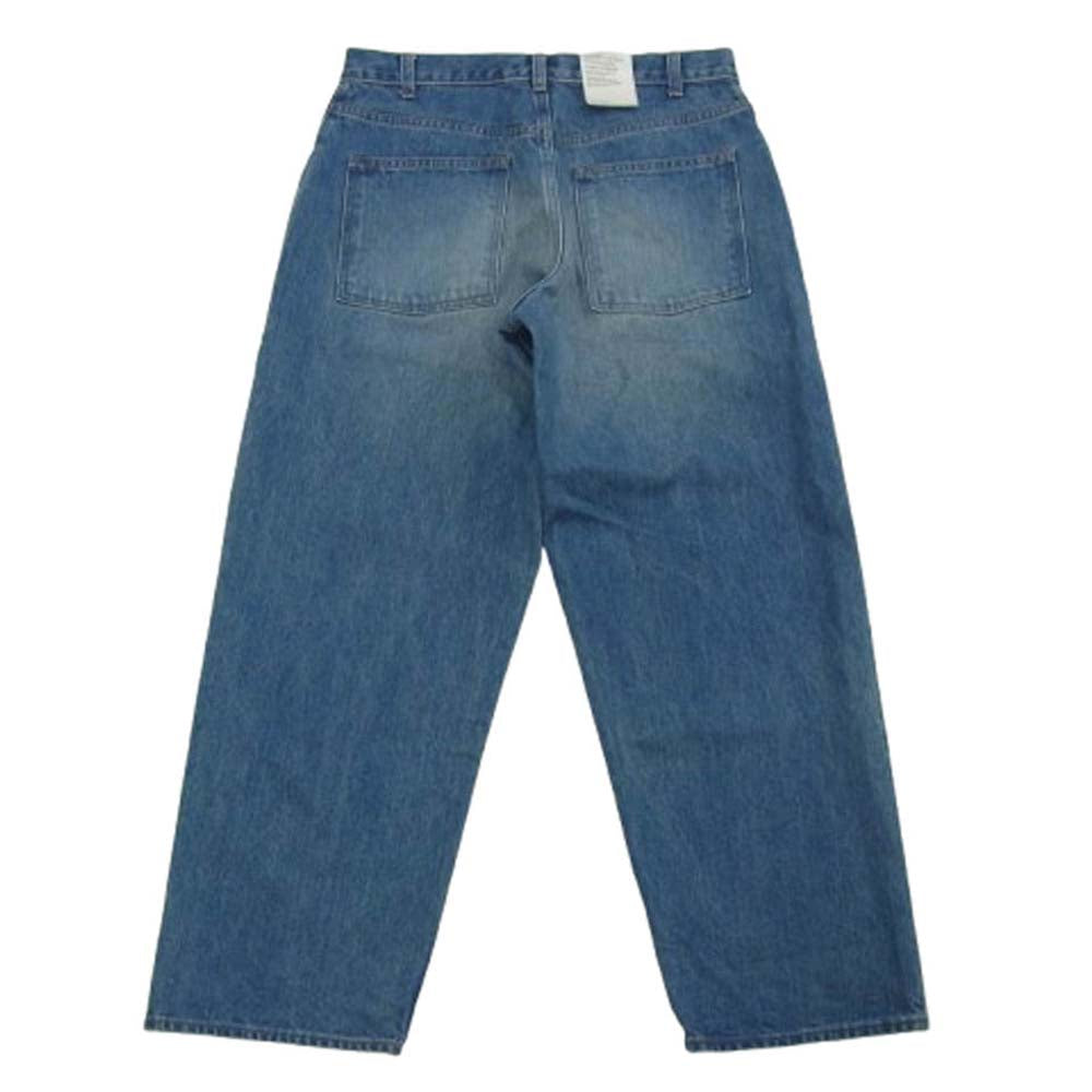 シオタ NPTM-11B6 スビンコットン 13.5oz バギー デニムパンツ ジーンズ インディゴブルー系 31【中古】