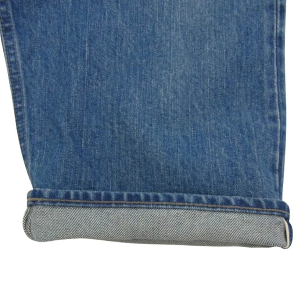 シオタ NPTM-11B6 スビンコットン 13.5oz バギー デニムパンツ ジーンズ インディゴブルー系 31【中古】