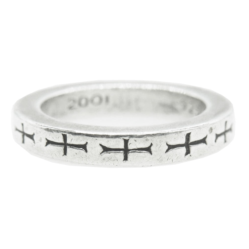 CHROME HEARTS クロムハーツ（原本無） SPACER FUCKYOU 3mm スペーサー ファックユー リング シルバー系 9号【中古】