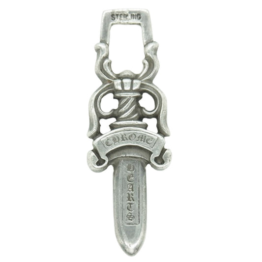 CHROME HEARTS クロムハーツ（原本無） #10 DAGGER ダガー ペンダントトップ シルバー系【中古】