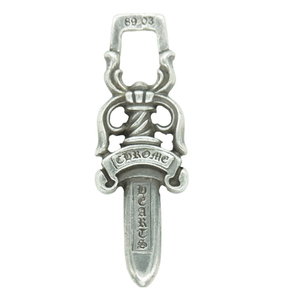 CHROME HEARTS クロムハーツ（原本無） #10 DAGGER ダガー ペンダントトップ シルバー系【中古】