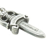 CHROME HEARTS クロムハーツ（原本無） #10 DAGGER ダガー ペンダントトップ シルバー系【中古】