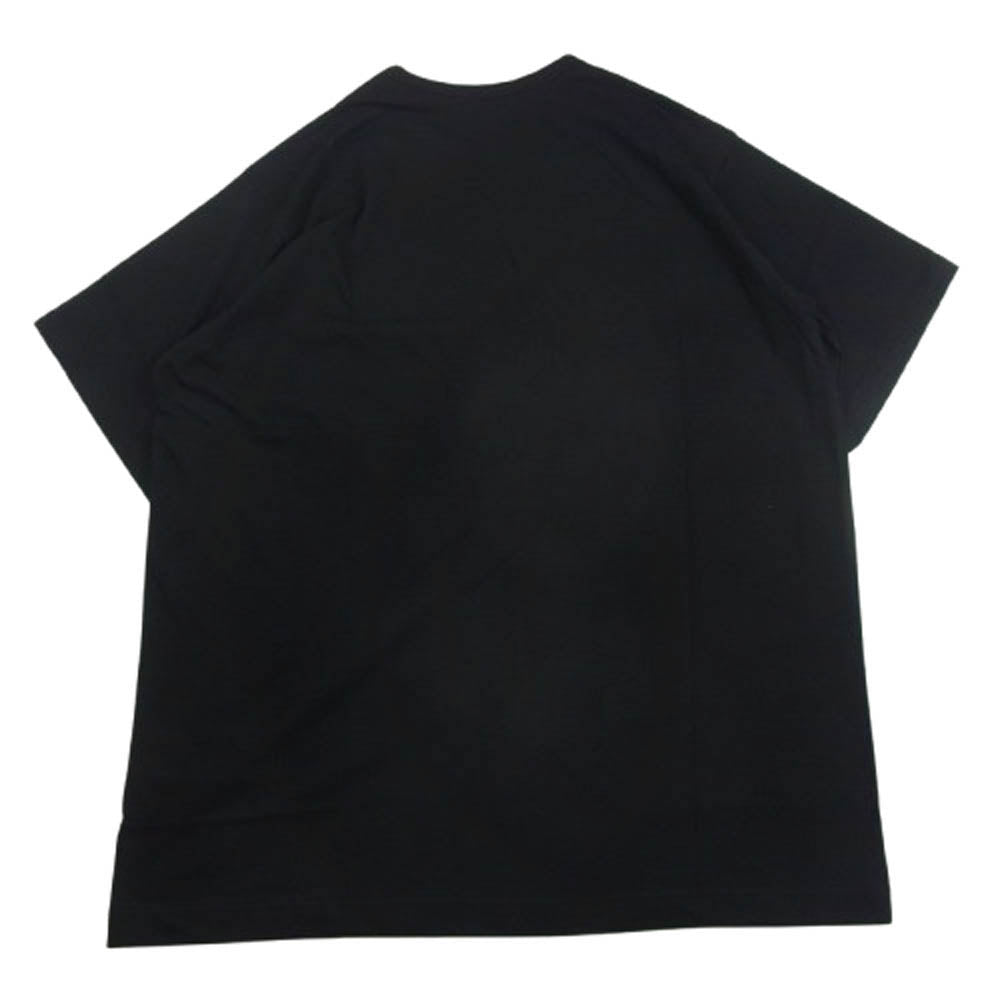 Yohji Yamamoto POUR HOMME ヨウジヤマモトプールオム HL-T41-988-1 PIGMENT PRINT ARCH LOGO TEE ピグメント プリント アーチ ロゴ 半袖 Tシャツ カットソー ブラック系 3【新古品】【未使用】【中古】