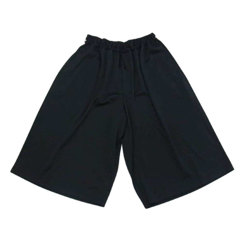 Yohji Yamamoto ヨウジヤマモト UT-P11-902 S'YTE サイト PE/SMOOTH JERSEY CULOTTE PANTS スムース ジャージ― キュロット パンツ ブラック系 3【極上美品】【中古】