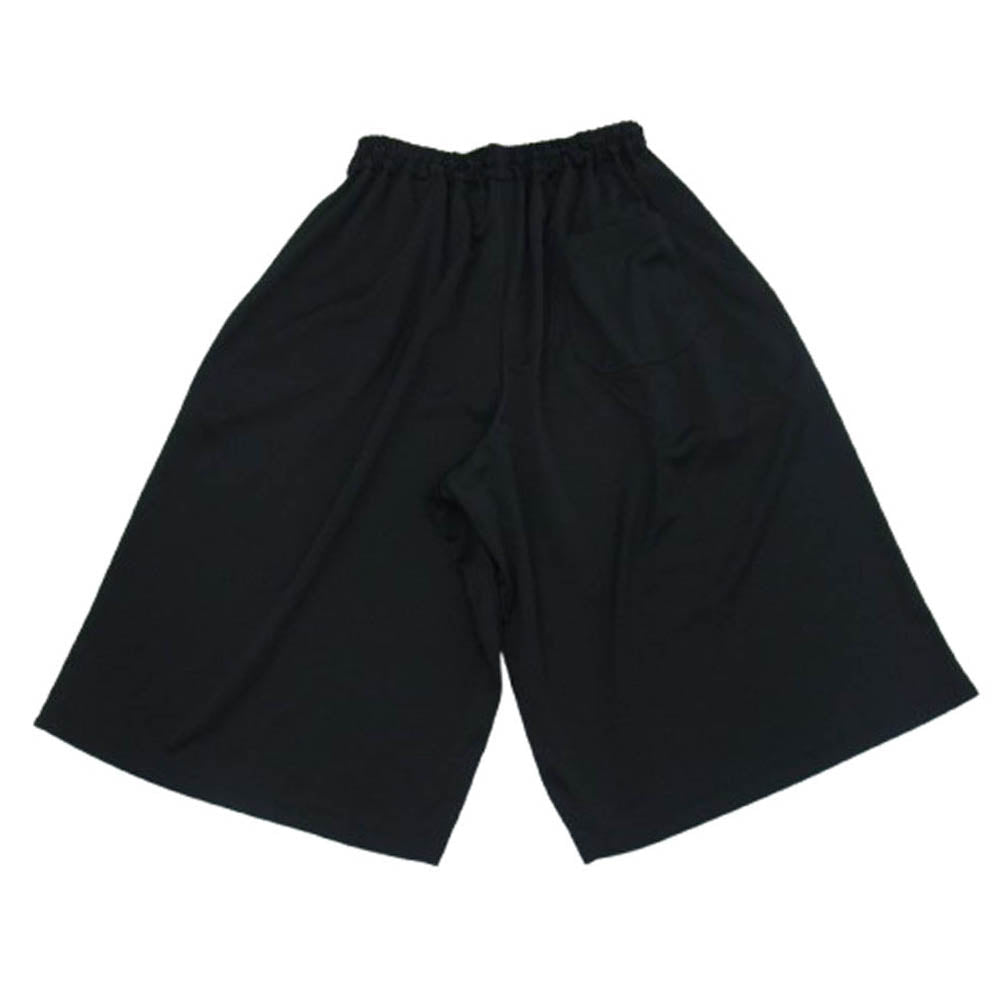 Yohji Yamamoto ヨウジヤマモト UT-P11-902 S'YTE サイト PE/SMOOTH JERSEY CULOTTE PANTS スムース ジャージ― キュロット パンツ ブラック系 3【極上美品】【中古】