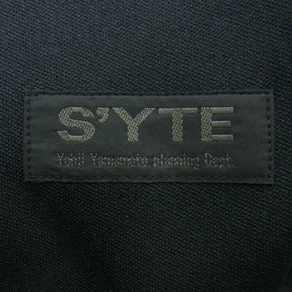 Yohji Yamamoto ヨウジヤマモト UT-P11-902 S'YTE サイト PE/SMOOTH JERSEY CULOTTE PANTS スムース ジャージ― キュロット パンツ ブラック系 3【極上美品】【中古】