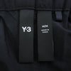 Y-3 Yohji Yamamoto ワイスリー ヨウジヤマモト IN8757 CRK NYL CUF PNT ベルト付き クリンクル ナイロン パンツ ブラック系 M【中古】