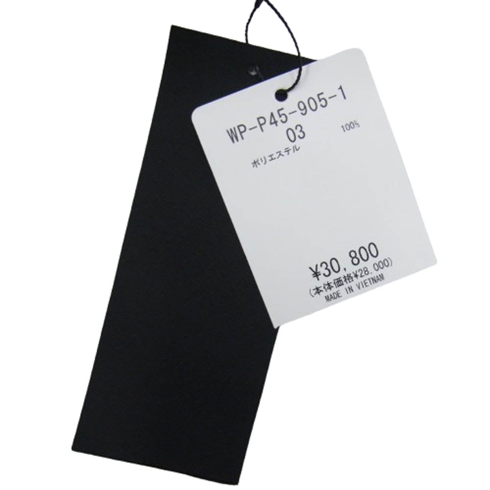 Yohji Yamamoto ヨウジヤマモト WP-P45-905 WILDSIDE ワイルドサイド Smooth Cargo Pants スムース カーゴ パンツ ブラック系 3【極上美品】【中古】